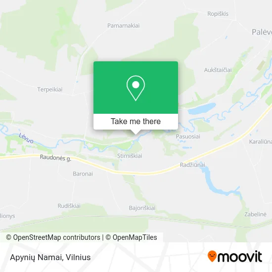 Карта Apynių Namai