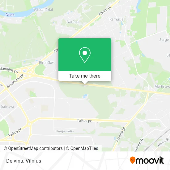 Карта Deivina
