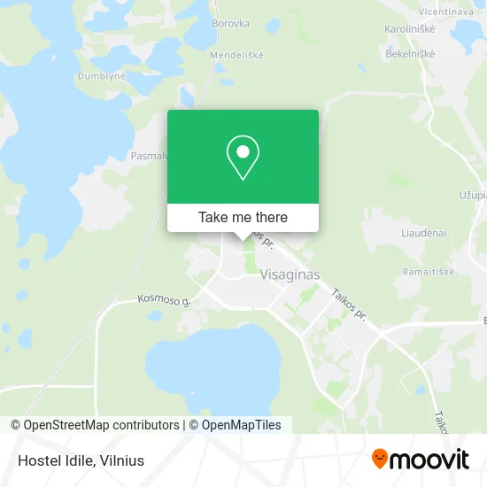 Карта Hostel Idile