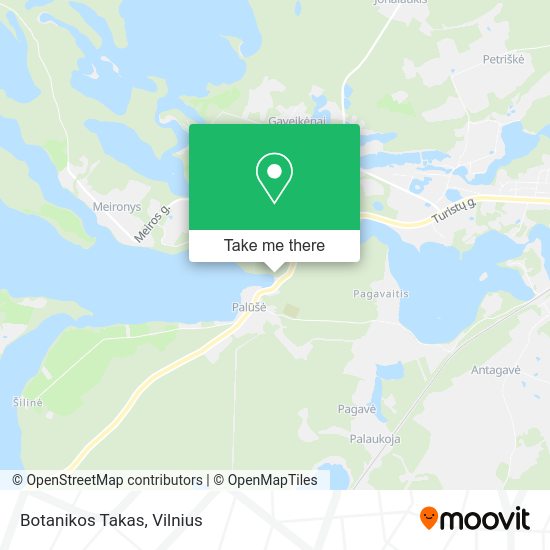 Карта Botanikos Takas