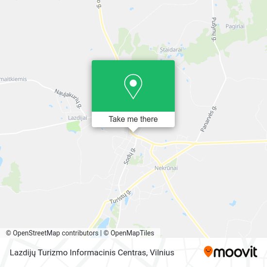 Карта Lazdijų Turizmo Informacinis Centras