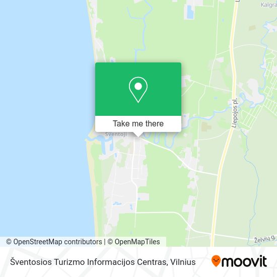 Карта Šventosios Turizmo Informacijos Centras