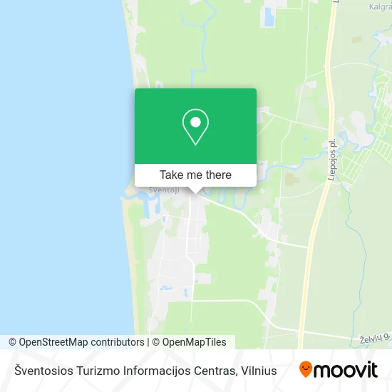 Карта Šventosios Turizmo Informacijos Centras