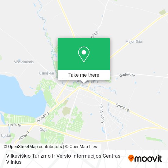 Карта Vilkaviškio Turizmo Ir Verslo Informacijos Centras