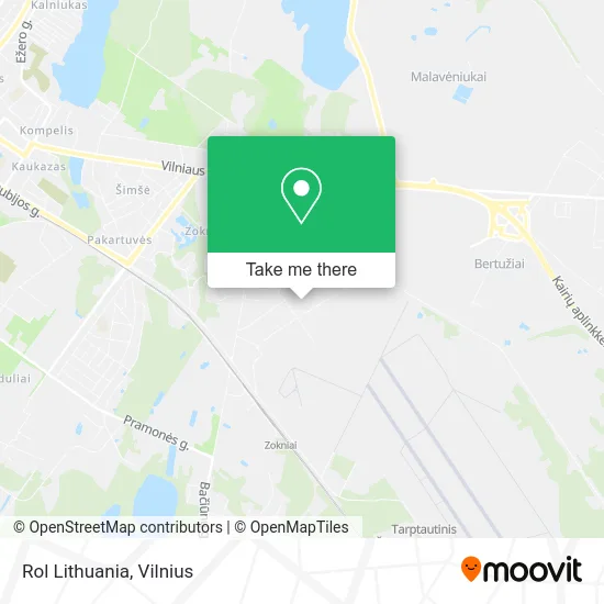 Карта Rol Lithuania