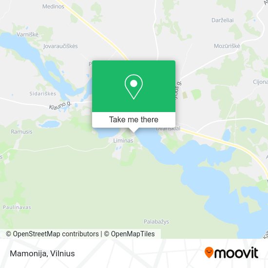 Карта Mamonija