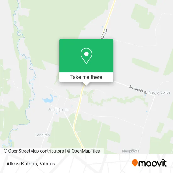 Карта Alkos Kalnas