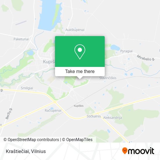 Карта Kraštiečiai