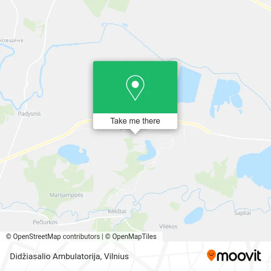 Карта Didžiasalio Ambulatorija