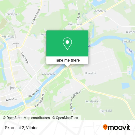 Карта Skaruliai 2