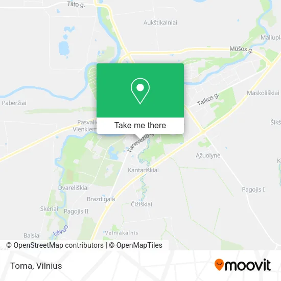 Карта Toma
