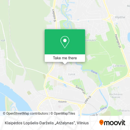 Карта Klaipėdos Lopšelis-Darželis „Atžalynas“