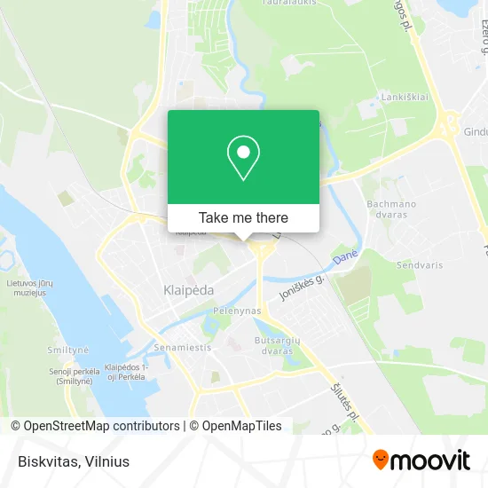 Карта Biskvitas