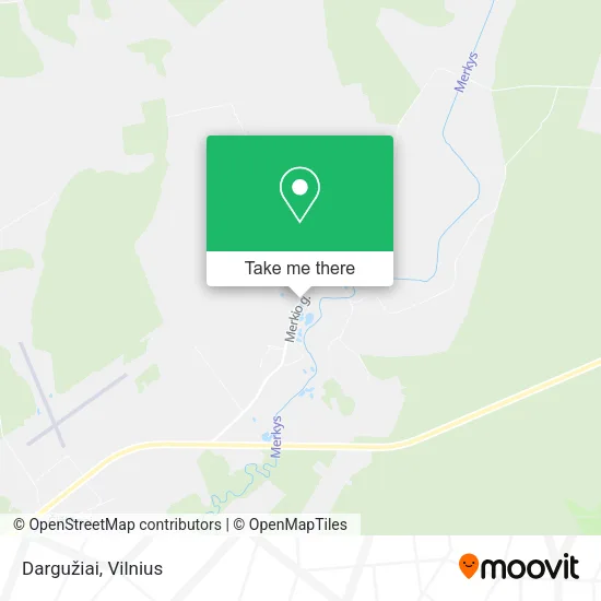 Карта Dargužiai