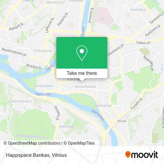 Карта Happspace Bankas