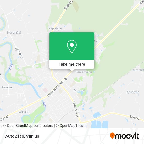 Карта Auto2šas