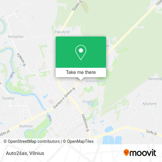 Карта Auto2šas