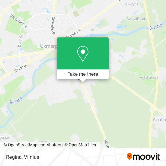 Карта Regina