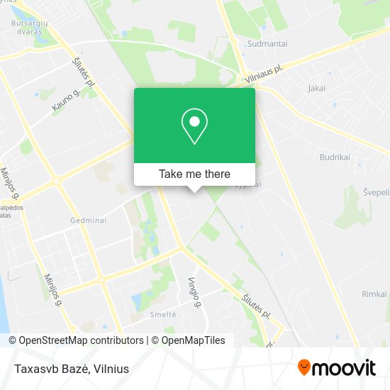 Карта Taxasvb Bazė