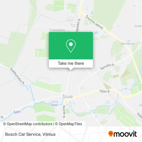 Карта Bosch Car Service