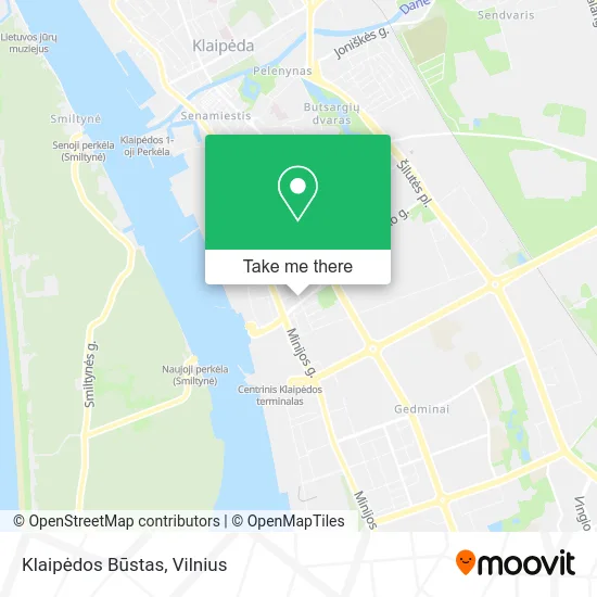 Карта Klaipėdos Būstas