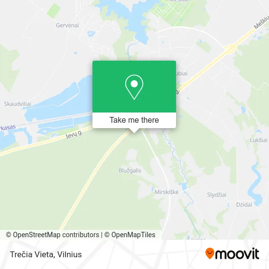 Карта Trečia Vieta