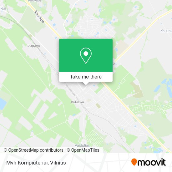 Карта Mvh Kompiuteriai