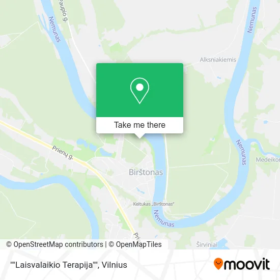 Карта ""Laisvalaikio Terapija""