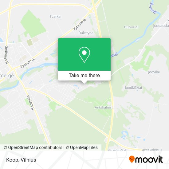 Карта Koop