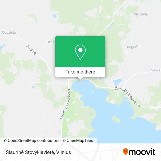 Карта Šiaurinė Stovyklavietė