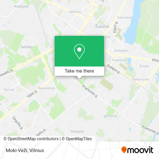 Карта Moki-Veži