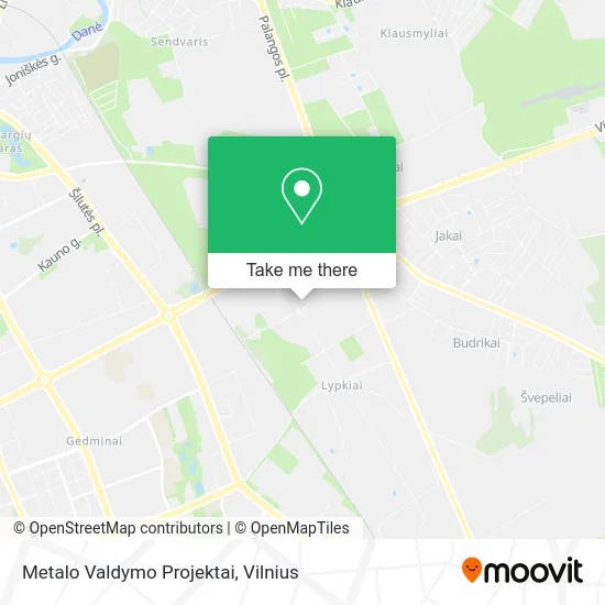 Metalo Valdymo Projektai map