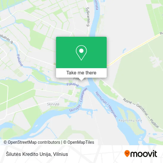 Карта Šilutės Kredito Unija
