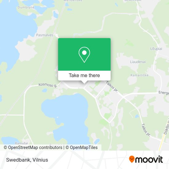 Карта Swedbank