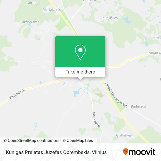 Карта Kunigas Prelatas Juzefas Obrembskis