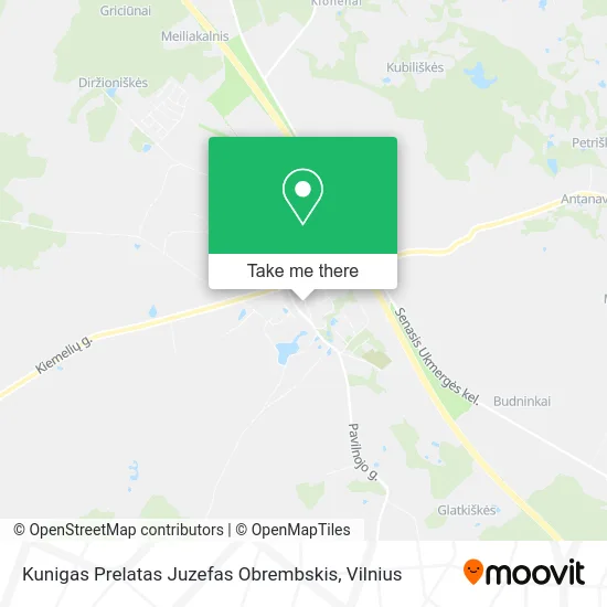 Карта Kunigas Prelatas Juzefas Obrembskis