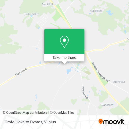 Карта Grafo Hovalto Dvaras