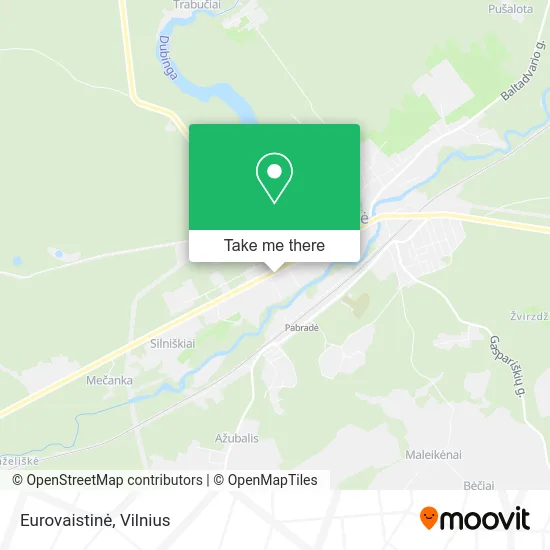 Карта Eurovaistinė