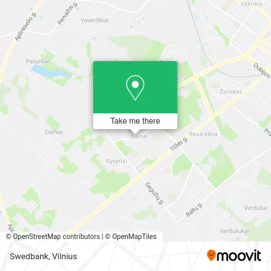 Swedbank map