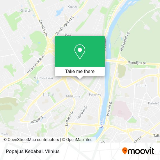 Карта Popajus Kebabai