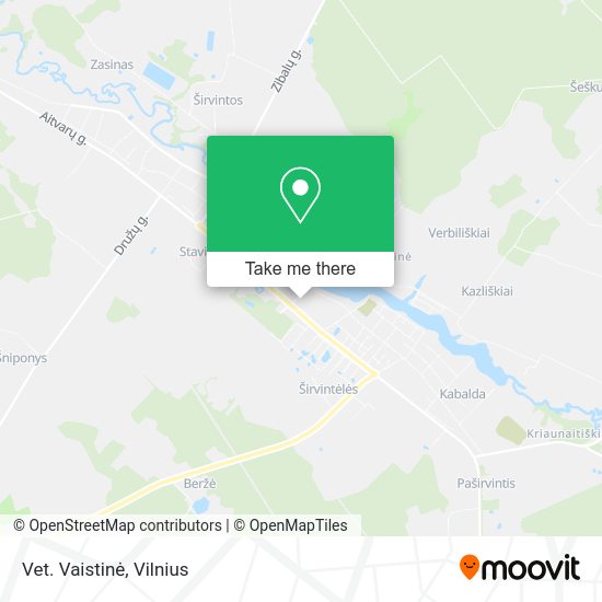 Карта Vet. Vaistinė