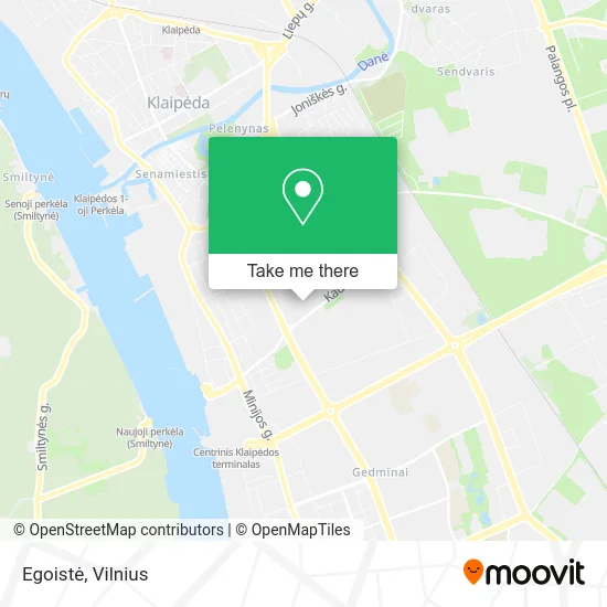 Карта Egoistė