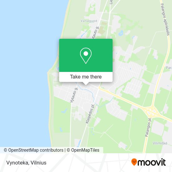 Карта Vynoteka