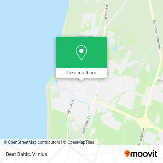 Карта Best Baltic
