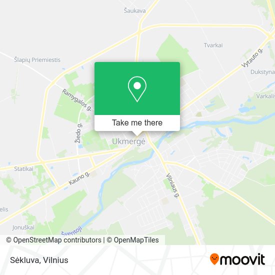 Карта Sėkluva