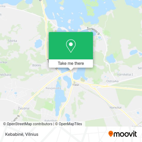 Карта Kebabinė