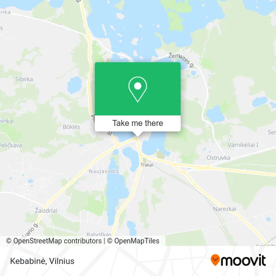 Карта Kebabinė