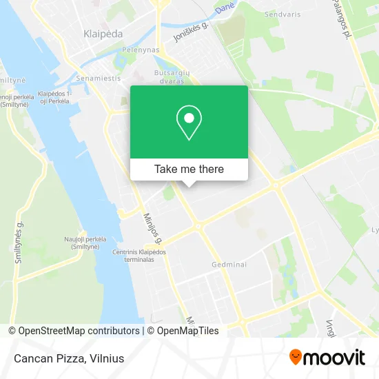 Карта Cancan Pizza