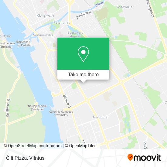 Карта Čili Pizza