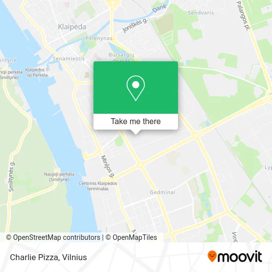 Карта Charlie Pizza